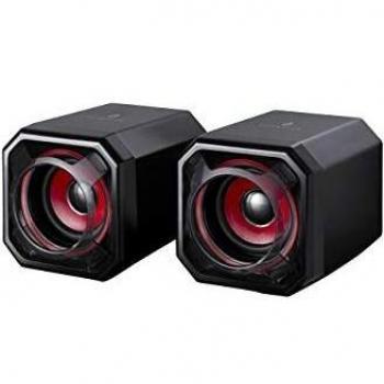 SureFire Altavoces Gator Eye I Stereo Gaming Speaker 5W I USB 2.0 I Altavoces para PC ; Notebook ; Playstation y Xbox I Altavoces USB Gaming I Altavoces PC Gaming