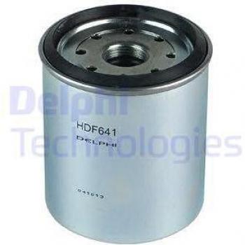 Filtro de combustible DELPHI HDF641 - Compatible con múltiples vehículos, diseñado para eliminar impurezas del combustible, fabricado con materiales de alta calidad, garantiza un flujo óptimo y una larga vida útil