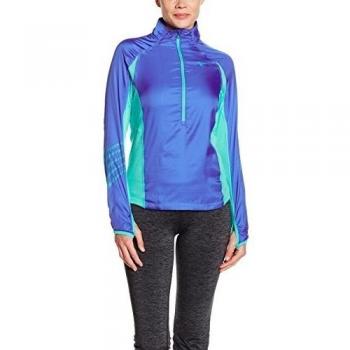 Mizuno Run Bt Premium Wind Wos Chaqueta Azul Dazzling/Electric Blue Green-M