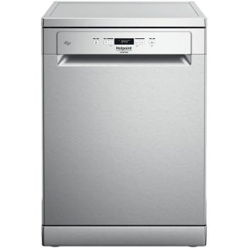 Lavavajillas Hotpoint Ariston HA6FA14BN7A0X, 60cm, 14 cubiertos, Clase A, Inox, 41dBA, 3DZoneWash