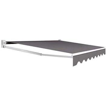 Toldo manual 2,95x2 m gris antracita