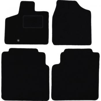 Alfombrillas de Terciopelo Negro a Medida para Volkswagen Routan (2008-2016) - 4 Piezas