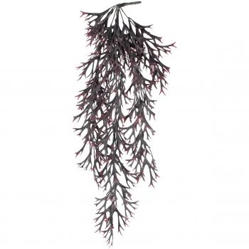 Planta Artificial Colgante de Citronela Roja 84 cm sin Maceta
