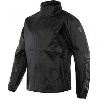 Dainese VR46 Chaqueta de lluvia de motocicleta (Black/Yellow,XS