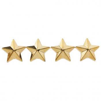 MagiDeal 4pcs Tapa de Válvula de Neumático forma Estrella Proteger de Polvo de Bicicleta para Coche Motocicleta #Oro