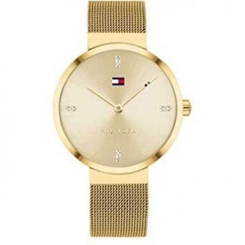 Reloj de mujer Tommy Hilfiger Liberty 1782217 - Cuarzo dorado con malla
