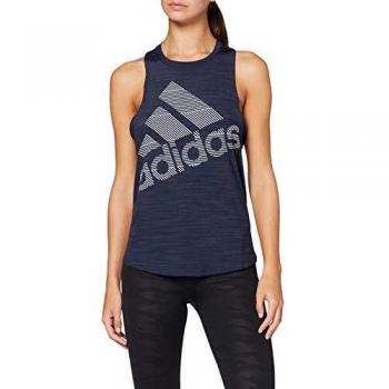 adidas Bos Logo Tank Camiseta sin Mangas, Mujer, Legend Ink, XS