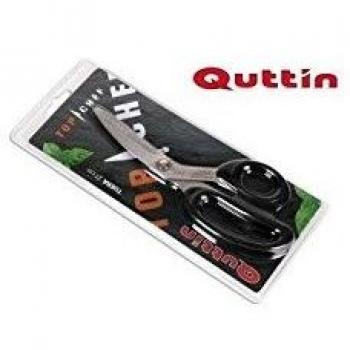 Quttin - Tijeras cocina 21cm basic top chef negro