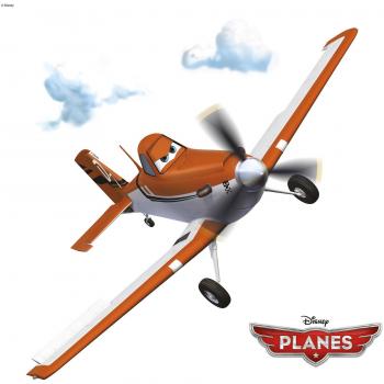 KOMAR-DISNEY de ventana de-adhesivo de aviones, 31 x 31 cm/2 arcos