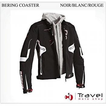 Chaqueta Bering – Coaster – 4 x l – negro/blanco/rojo – negro