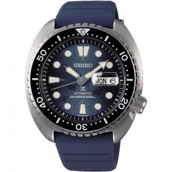 Seiko Prospex SRPF77K1 - Reloj de hombre de silicona y correa azul