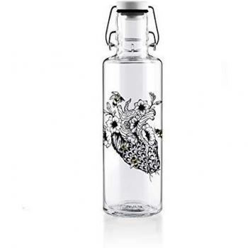 soulbottles No Bees, No Future Botella, Unisex Adulto, 600 ml