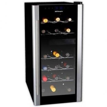 Orbegozo - Vinoteca Vt1800, 18 Botellas, 61X25.2X51Cm, Electronico, Cristal Espejo, 140W