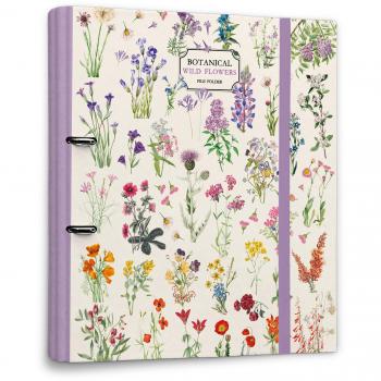Carpeta 2 anillas Botanical Wild Flowers Kokonote blanco
