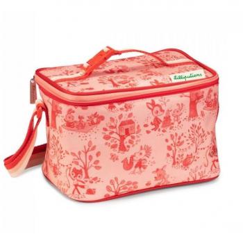 Lilliputiens Fiambrera Bolsa De Almuerzo Happy Lena - Bolsa de merienda, diseño colorido y divertido, ideal para niños, fabricada en materiales seguros y duraderos, con compartimentos para alimentos, fácil de limpiar y