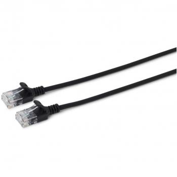 MicroConnect V-UTP6A03S-SLIM Cable de Red Negro 3m Cat6a U/UTP (UTP)
