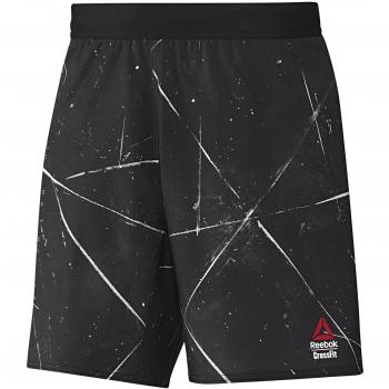 Reebok Super Nasty Speed Pantalón Corto RCF Renton Crossfit, Hombre, Negro, L