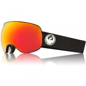Gafas Snow Dragon 2017 X2 Negro-Rojo Ionized