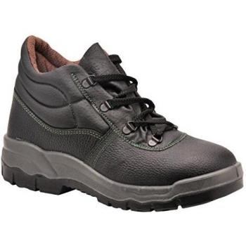 Bota de Seguridad Portwest Steelite S1 con Punta de Acero y Propiedades Antiestáticas, Color Negro, Talla 40