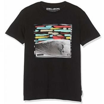 BILLABONG High Line SS Boy Camiseta, Negro