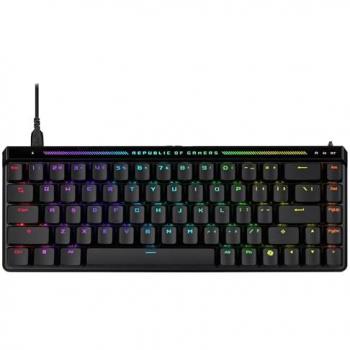 Teclado Gaming ASUS ROG Falchion Ace HFX 65% Analógico con Interruptores Magnéticos, Panel Táctil, 8000 Hz y Teclas ABS QWERTY Español