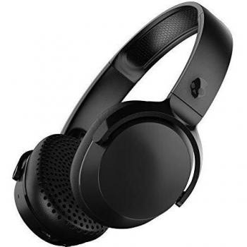 Skullcandy Riff Wireless On-Ear Headphones with Microphone, Bluetooth Wireless, Rapid Charge 10-Hour Battery Life, Foldable, Plush Ear Cushions with Durable Headband, Black
