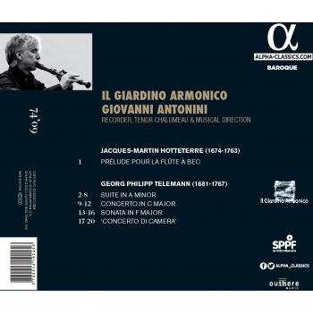 Telemann: Musica Para Flauta / Antonini