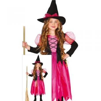 Disfraz Infantil de Bruja Brillante Talla 10-12 Años