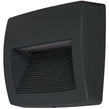 Aplique LED STORM IP55 R7s 7.50W 3000K Negro DOPO 947B-L3109A-02