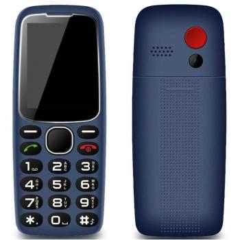 Teléfono Móvil Daewoo DW8001BL para Personas Mayores - Azul
