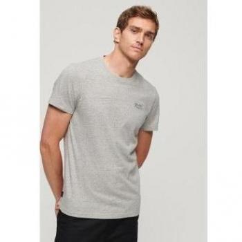 Superdry Vintage Logo Embroidered Short Sleeve T-Shirt in Organic Cotton