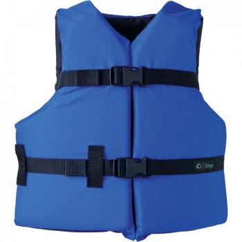 Chaleco Salvavidas General para Jóvenes ONYX Nylon 50-90 lbs - Azul