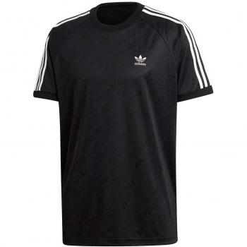 adidas Mono Jersey T-Shirts, Hombre, Black, XL