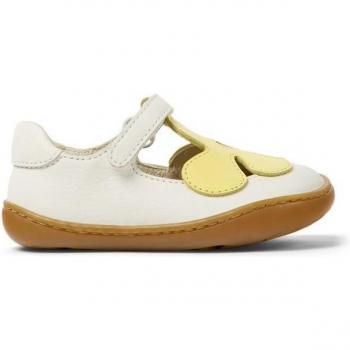 Merceditas de niña Camper con flor decorativa