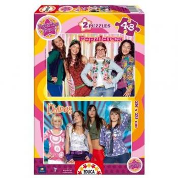 Educa 646180 - Patito Feo Puzzle 2X48
