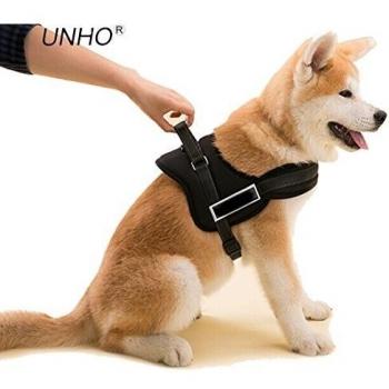 Unho®Arnés perro de Alta Robustez, Correa para perro Acolchada Cómodo Ajustable para perros grandes medianos, 5 tallas disponibles