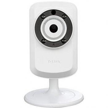 Cámara de Vigilancia Inalámbrica D-Link DCS-932L con IR, Wifi y Visión Diurna/Nocturna en Blanco