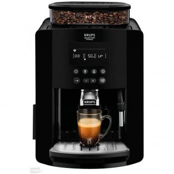 Cafetera Superautomática Krups Arabica EA8170 con Molinillo Integrado, Pantalla LCD, 1.7L, Negra