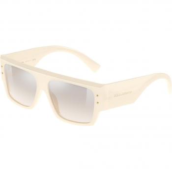 Sunglasses Dolce & Gabbana DG4459 Col. 3427J6 Donna Squadrata Avorio, Stylish, Female, Beige, Size: 56 MM