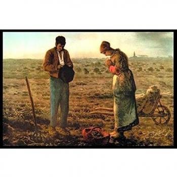 Buyenlarge 16353-4CG12 The Angelus 12x18 Giclee on canvas by Buyenlarge