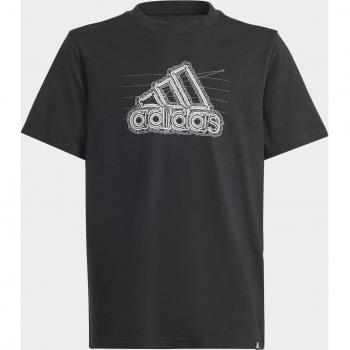 Camiseta adidas gfx growth infantil negro