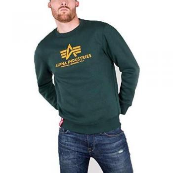 Alpha Industries Basic Sweatshirt Dark Petrol Men's XXL