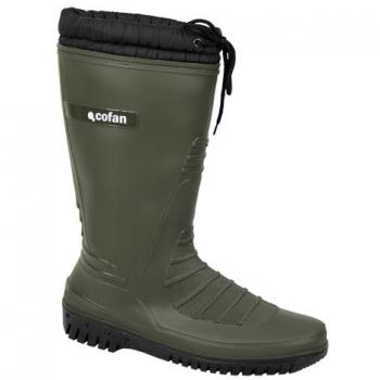 Botas de Agua Verdes con Forro Polar Impermeables - Tallas 36 a 47