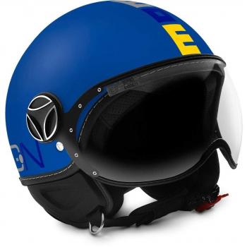 MOMO Design Casco FGTR Baby Azul Mate/Multi.JL, L, 1023000006
