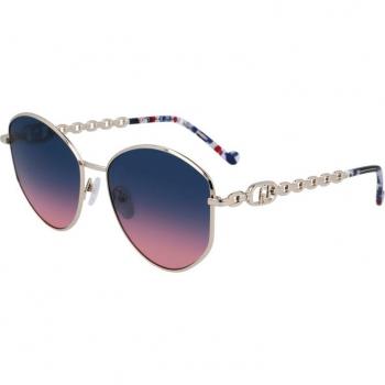 Liu Jo LJ156S 722 Women’s Sunglasses Gold Size 57