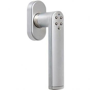 Tesa Assa Abloy MCHV700CM Manilla con teclado digital Code Handle para ventana, cromado
