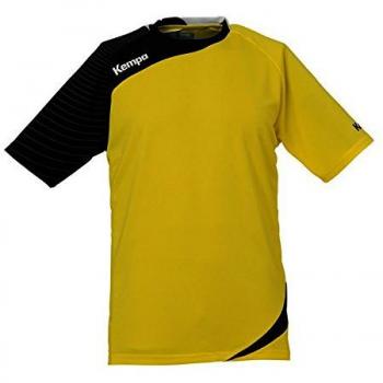 Kempa Camiseta Manga Corta Circle Amarillo / Negro 2XL