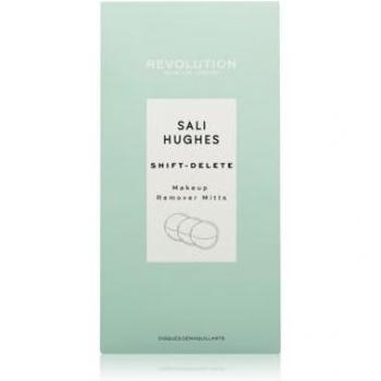 Revolution Skincare - Discos desmaquillantes reutilizables Sali Hughes Shift-Delete - 3 unidades