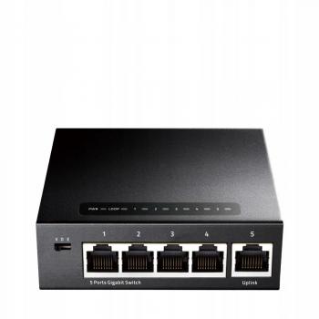 Cudy GS105 5-Port Gigabit Ethernet Desktop Switch Metal Housing