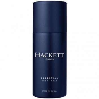 HACKETT LONDON ESSENTIAL Body Spray 150 ml - Spray corporal de 150 ml con fragancia fresca y elegante, ideal para uso diario, packaging moderno y sofisticado
